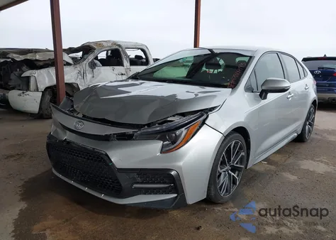 2021 Toyota Corolla Se from USA, damaged, VIN JTDS4MCE5MJ078754